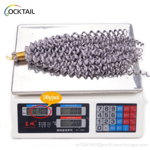 japanese fiber 28 inch water wave braiding hair, extra long water wave crochet braid hair